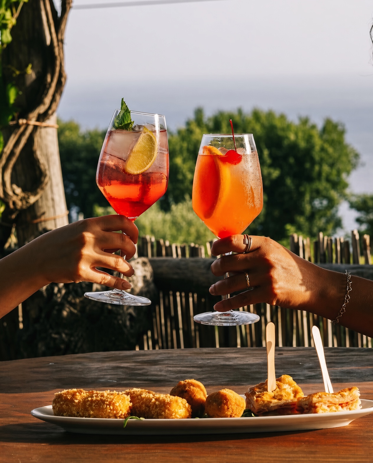 Sunset Cocktails
