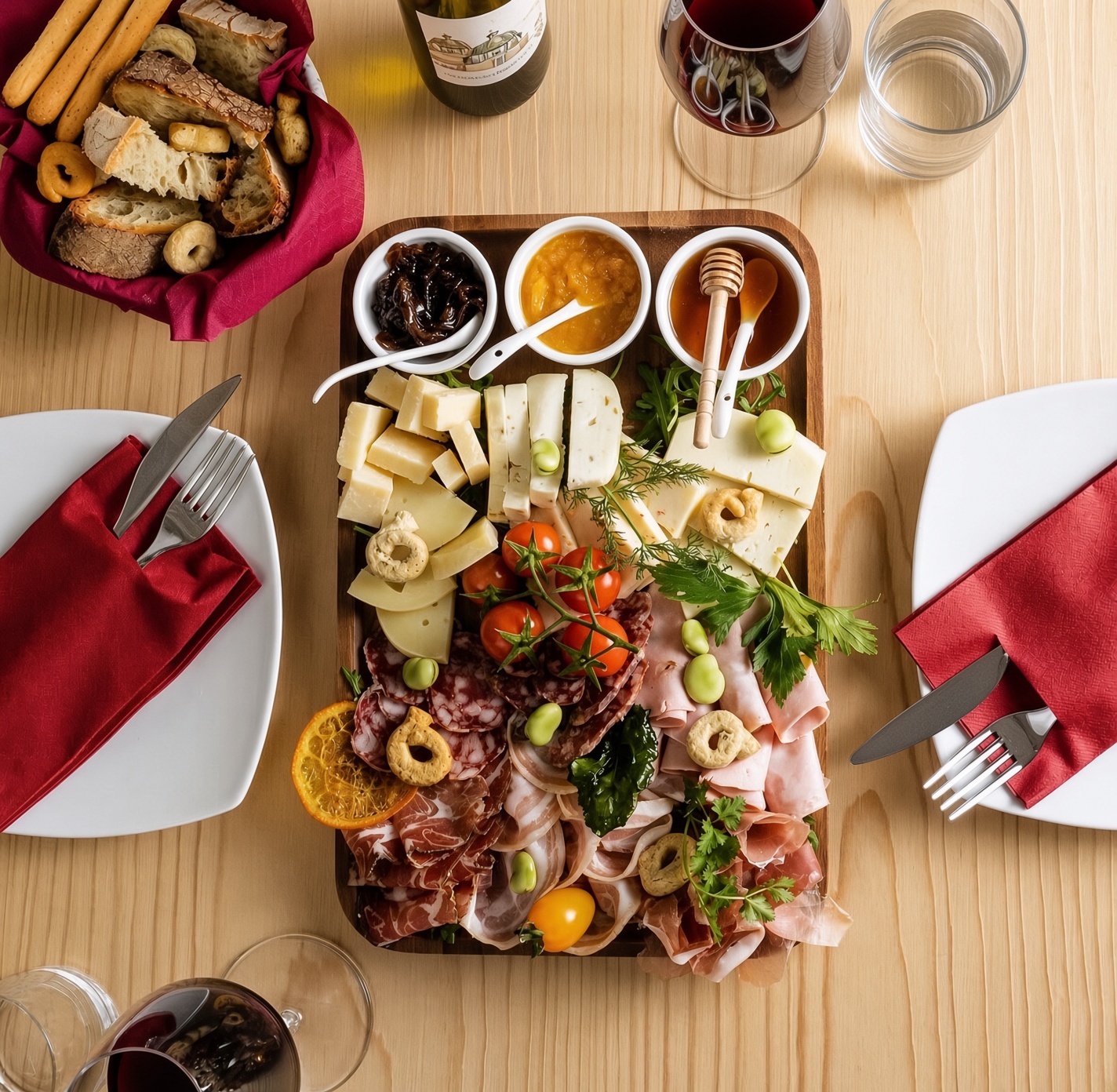 Tagliere di salumi e formaggi